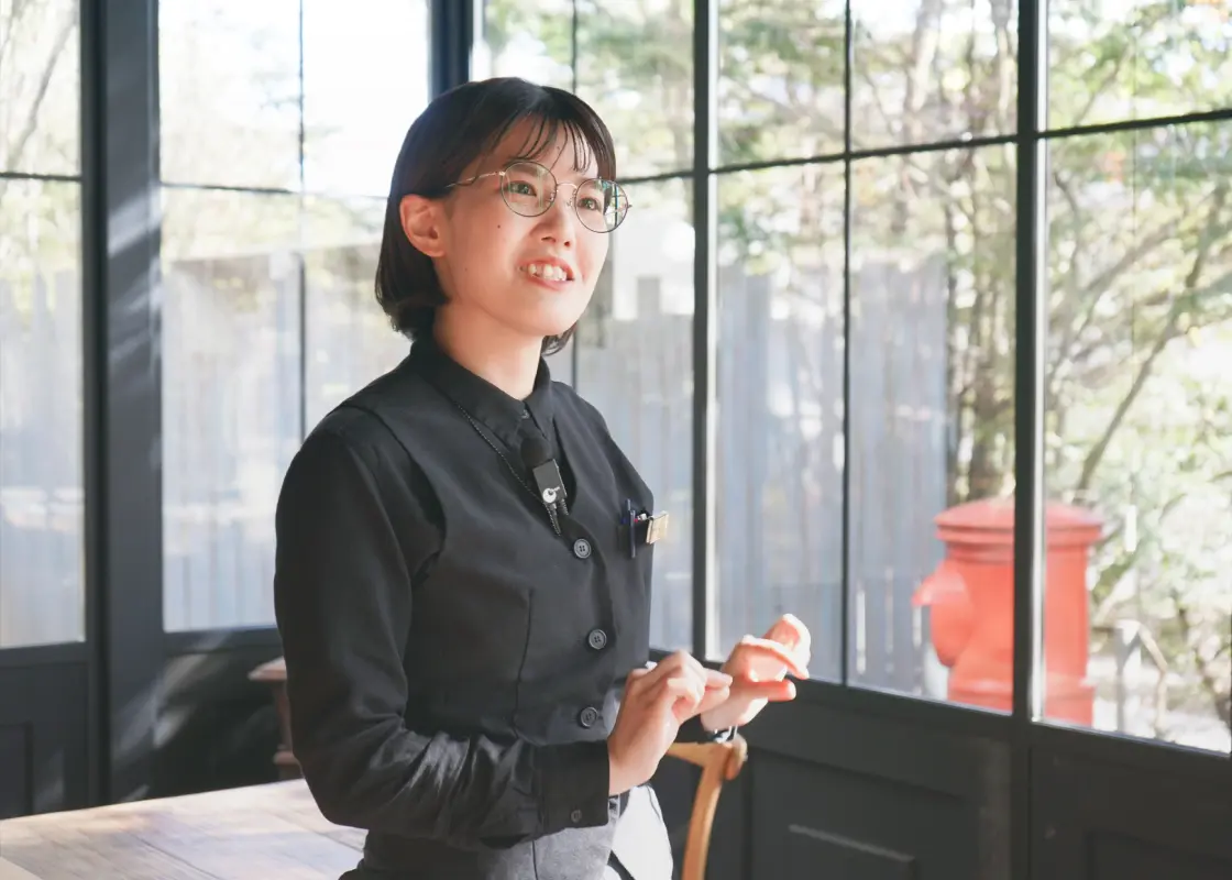 画像:働くスタッフ