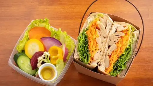 画像:野菜がおいしい LONGING HOUSE お弁当デリバリーイメージ